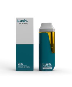Lush Disposable Vape - Sour Diesel - 2G - 1:1 - CBD/THC