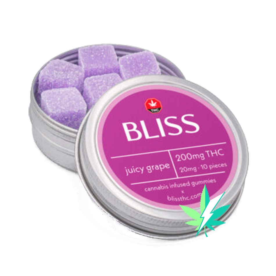 BLISS – INFUSED GUMMIES – JUICY GRAPE